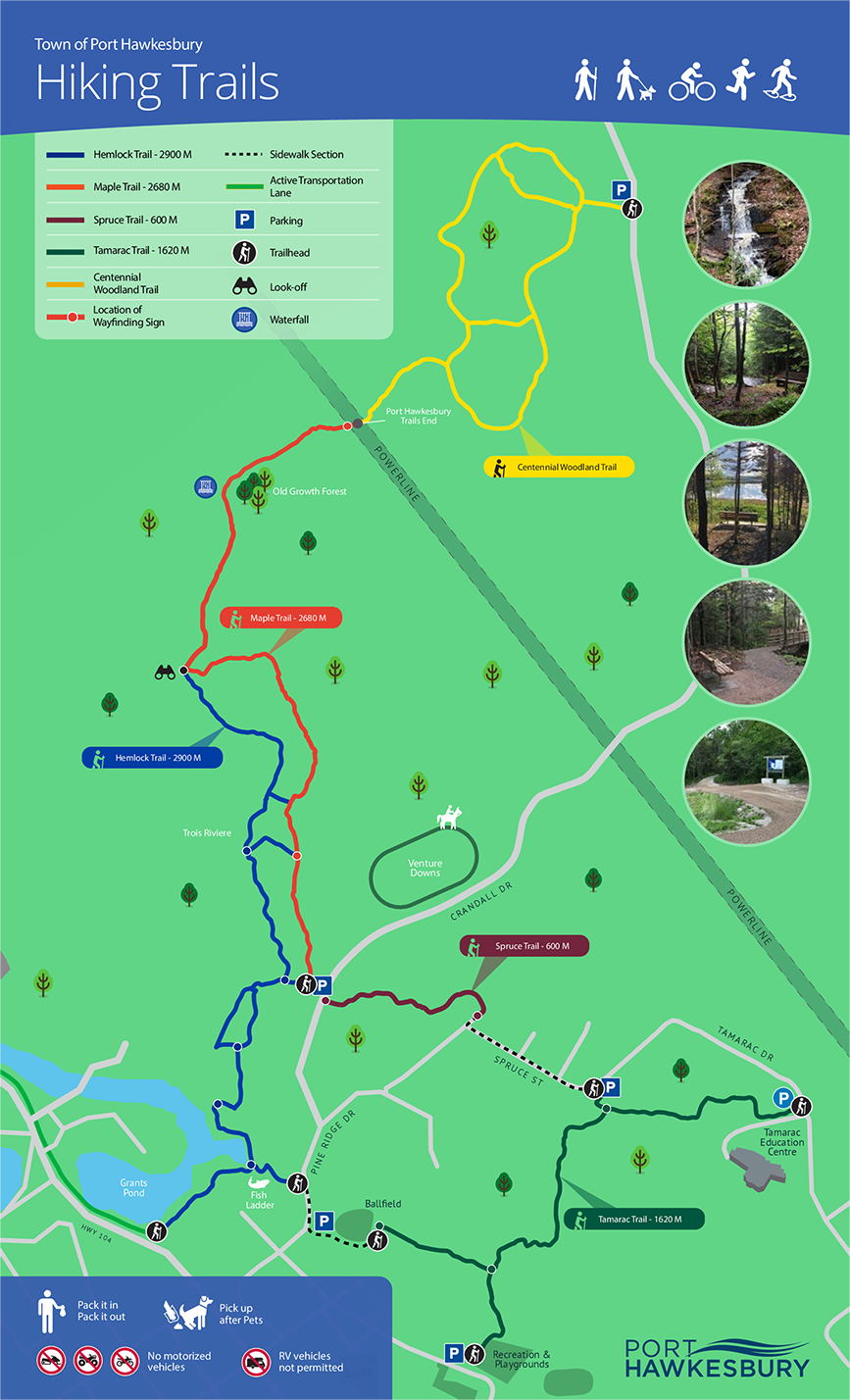 Hiking Trails Map